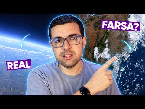 As imagens de satélite são reais? Eu fui conferir!