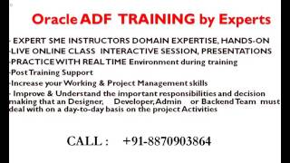 Oracle ADF Online Training and Support screenshot 2