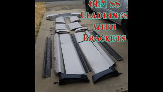 OEM Silverado SS Claddings with BRACKETS