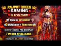 hello gamers ☺️ UID CHECK REACTION 😱 | RAJPUT QUEEN GAMING 🔥 COMMENT UID GAMERS 😁👻