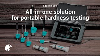 All-in-one solution for portable hardness testing I Equotip 550