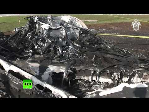 RAW: Aftermath of fiery Superjet 100 touchdown, at least 41 killed