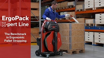 ErgoPack X-pert Line – Ergonomic Pallet Strapping Systems