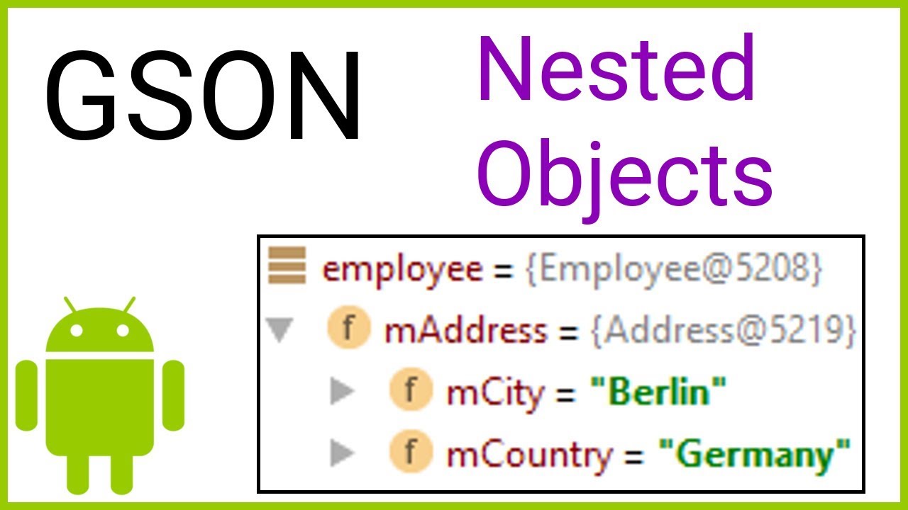 Nested objects. Gson Google. Gson. Gson или Jackson.