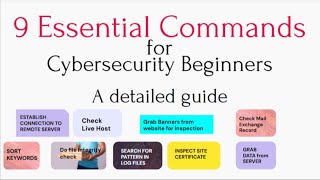 9 Essential Commands for Cybersecurity Beginners - A detailed Explanation
