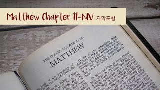 Matthew 11 NIV AUDIO BIBLE (with text)