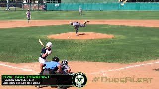 Lhp Kyndon Lovell, Arkansas Commit, Lookeba-Sickles Ok 2022, Five Tool Baseball Prospect
