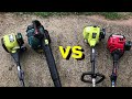 Are 2 cycle gas trimmers easier to start than 4 cycle trimmers ryobi makita troy bilt