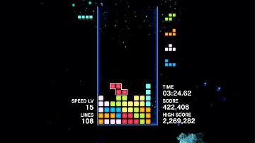 (FLASHING LIGHTS WARNING) Tetris Effect Connected 600 Line Chill Marathon Run SS Rank