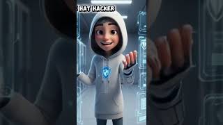 Cybersecurity Basics: Types of Hackers (Black Hat, White Hat, Yellow Hat) 😈🔥 #hacker #cybersecurity