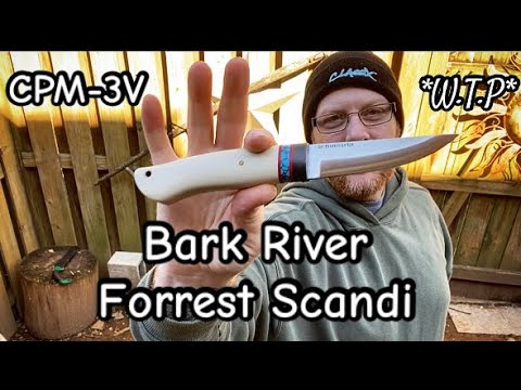 Bark River Forrest Scandi in 3V Hard Use Testing Time! Can it hang 