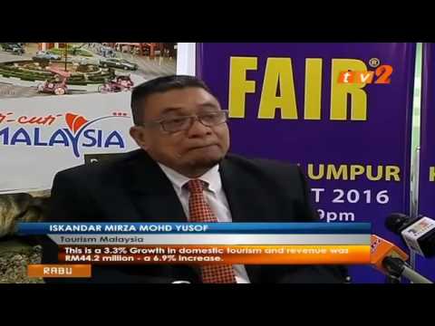 Tourism Malaysia promoting domestic tourism in the MATTA Fair September 2016