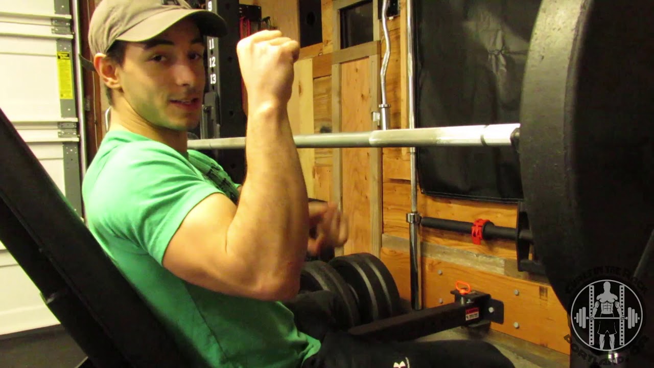 Seated Barbell Overhead Press YouTube