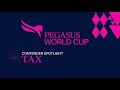 Pegasus Contender Spotlight - Tax