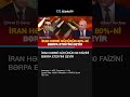 İRAN HƏRBİ GÜCÜNÜN 80 FAİZİNİ BƏRPA ETDİYİNİ DEYİR
