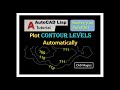AutoCAD LISP: One-Click Contour Elevation Text
