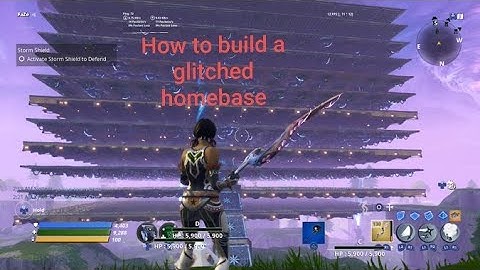 Fortnite save the world how to build a glitched homebase / Fortnite save the world how to duplicate