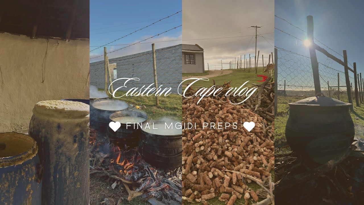 Vlog: Last mgidi preparations | making umqombothi |cleaning and more | South African YouTuber 