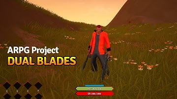 UE4 Action rpg: Dual Wield Combat Testing