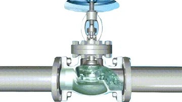 How Globe valve works - fluid mechanics | Animation | Principal