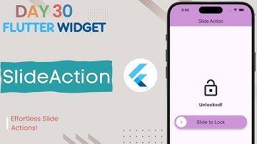 #30 Flutter Slide Action Widget Tutorial || How to Use Flutter SlideAction || Slide_to_act Package
