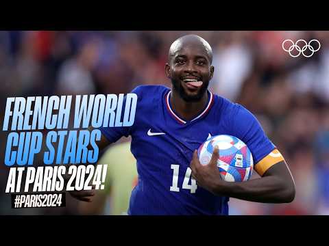 🇫🇷 French World Cup Stars at the Olympics! #Paris2024