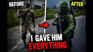 I met a brand NEW player on OFFICIAL Dayz.. and gave him EVERYTHING!
