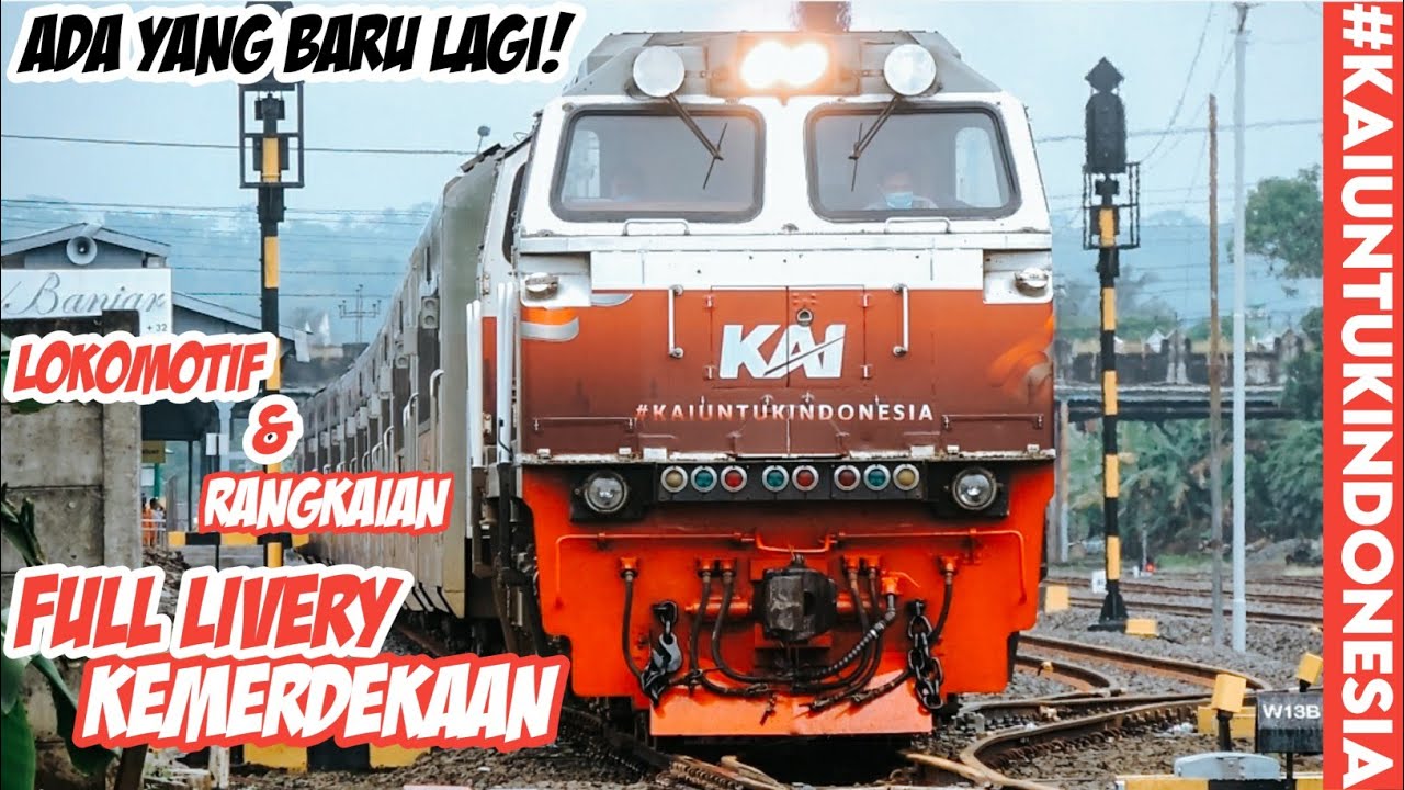Lokomotif Ka Argo Wilis Pakai Livery Spesial Kemerdekaan Kai Untuk Indonesia Youtube<script async src=