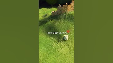 Did you KNOW HOW TO move a sheep in a Tiny Glade? #howto #tinyglade #tips #gaming #games #game #fun
