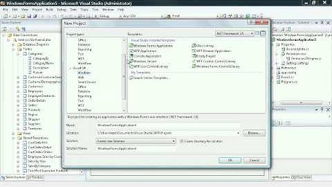 The Solution Explorer