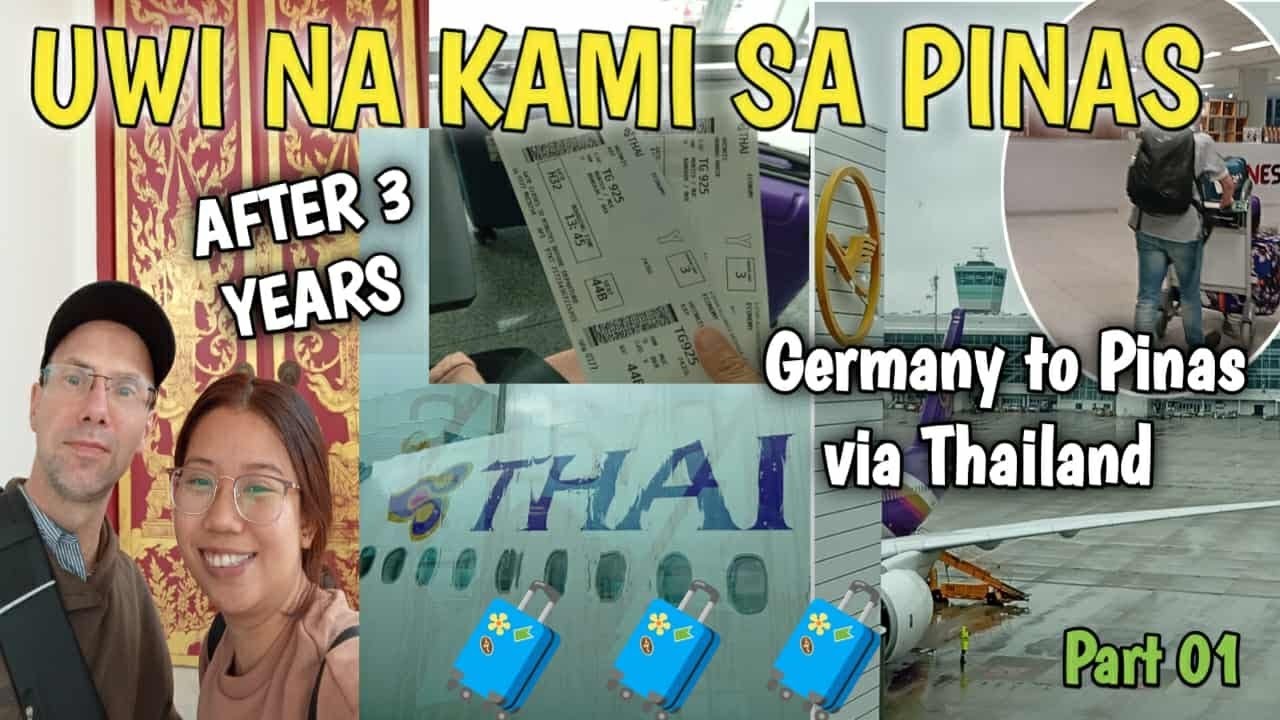 Возвращение на Филиппины | Полёт с Thai Airways (Мюнхен-Бангкок-Манила)_Часть 1 | HanKay