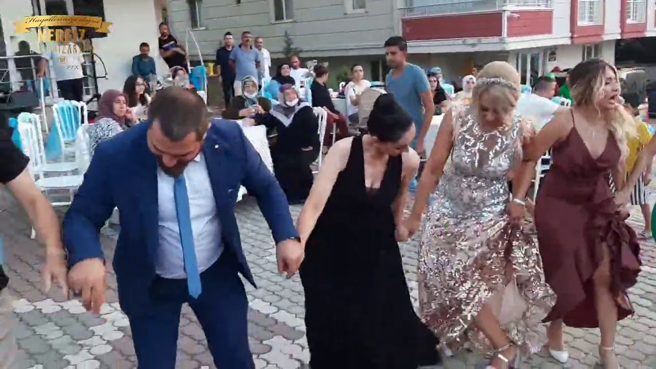 Samsun'da sünnet düğünü horon