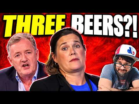 Piers Morgan CONFRONTS Democrat About Being DRUNK on Air