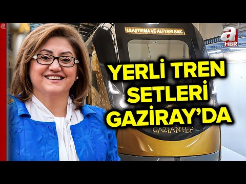 Gaziray'a Yerli Ve Milli Güç! Yerli Tren Seti Gaziray'da Hizmet Verecek | A Haber