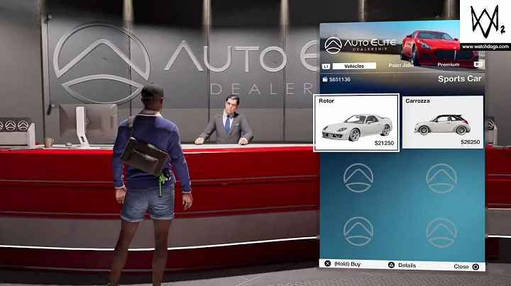 Watch dogs 2 Gameplay |Buying a new car