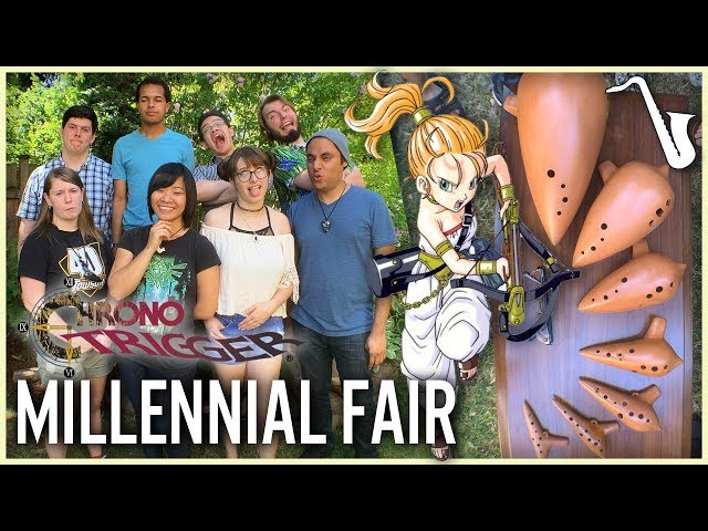 Chrono Trigger: Millennial Fair Jazz Cover || insaneintherainmusic (feat. Ocabanda) class=