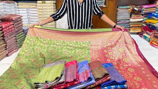 Banarasi soft silk in Offer price ₹549/- minimum 5 pieces purchase Manmandir Nx Chickpet Bangalore  screenshot 3