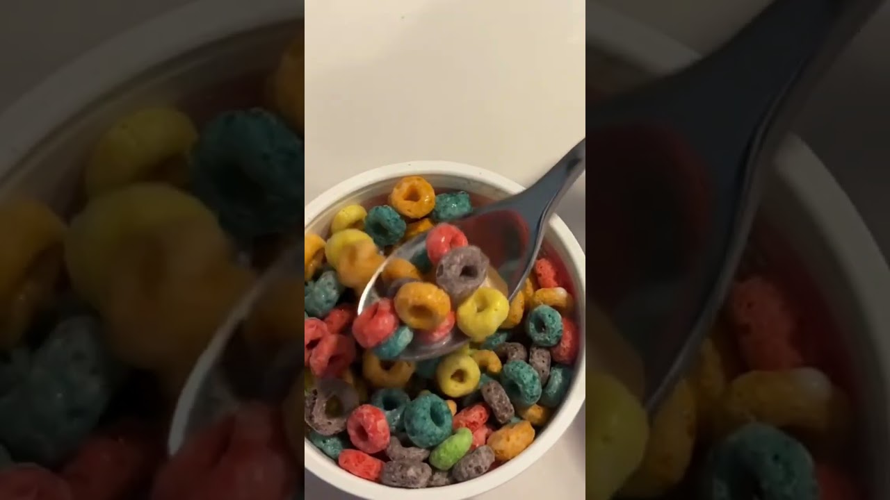Bringing breakfast to you! Experience Cerealicious bliss! #fruitloops , cereal