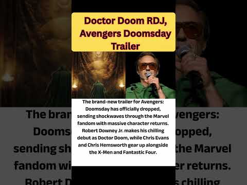 RDJ’s Doctor Doom & Steve Rogers Return in Avengers: Doomsday! 🍿🔥 #shorts