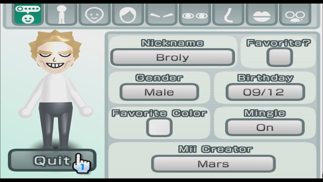 Broly - Dragon Ball Z - Mii 2075 - YouTube Broly - Dragon Ball Z - Mii 2075 - YouTube
