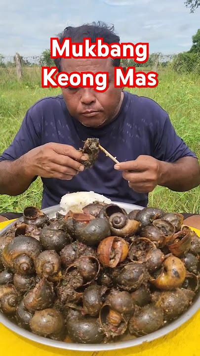 Keong nya Besar Besar #shorts #fypyoutube #keongmas #infounik #mukbang