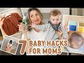 7 baby hacks every mom must know  how to survive the first year