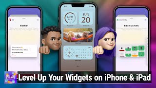 Upgrade Your iOS Widgets - Sleep++, Fantastical, Cloud Battery, Peak, CARROT Weather