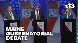 FULL DEBATE: Pingree, Charles and Bennett face-off in CBS13/Fox23 Maine gubernatorial debate