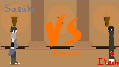 Sasuke Vs Itachi Rematch |Stick Nodes|