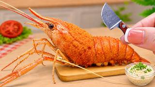 Miniature Seafood Recipe Yummy Crispy Shrimp with Creamy Mayo Sauce