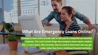 Emergency Loans: What They Are &amp; How to Get Them Online