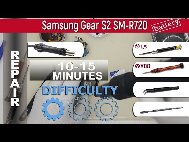 samsung gear s2 sport battery replacement