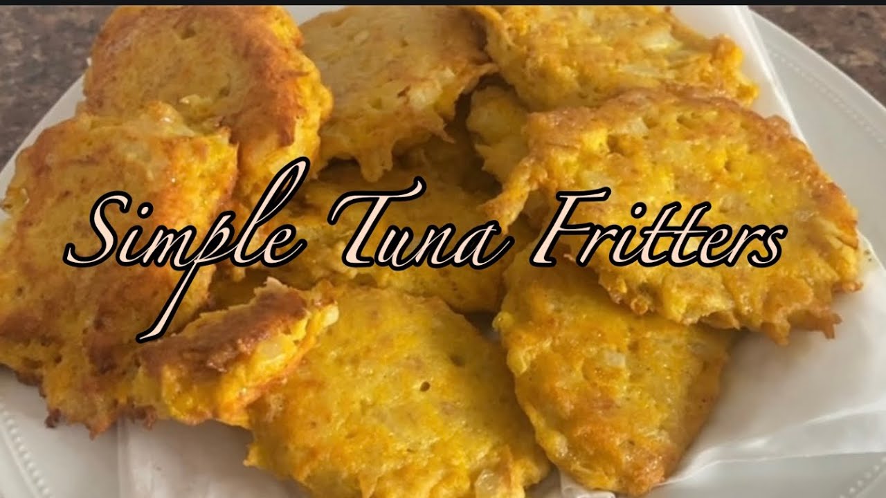 Tuna Fritters Easy Simple Healthy Snack For My Big Boss @iamgee1021