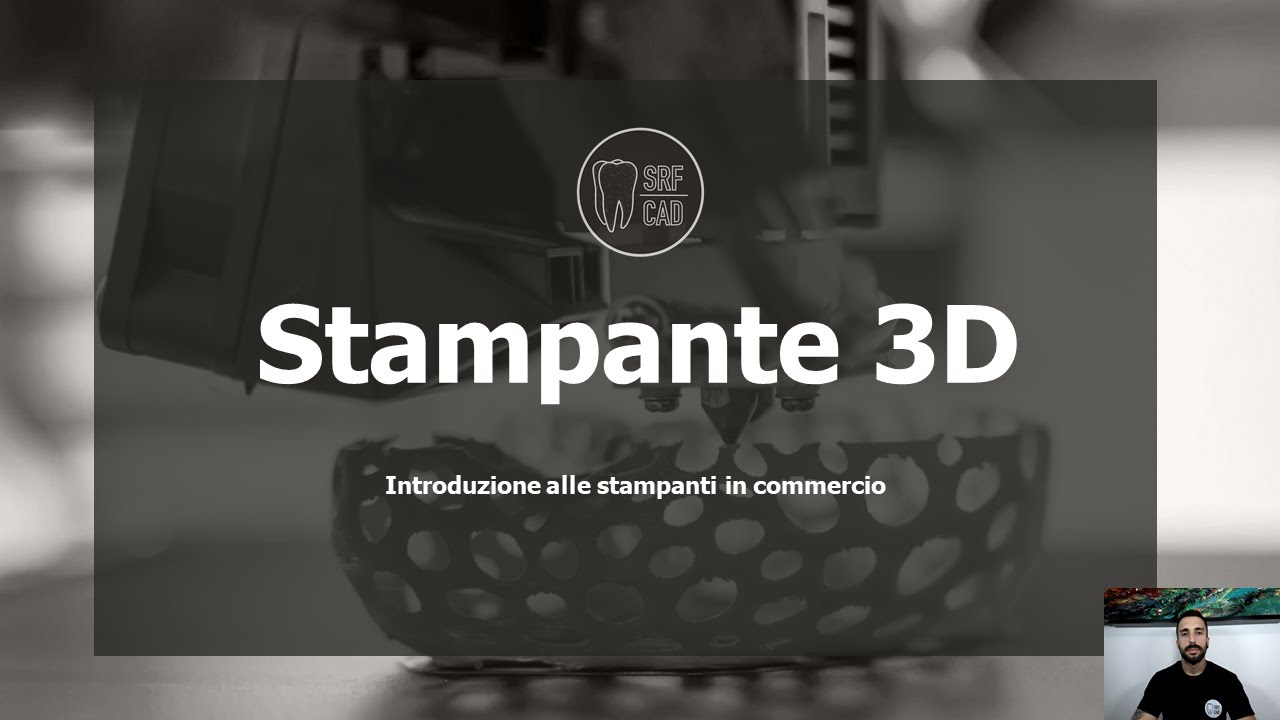 Stampante 3D: Introduzione alle stampanti in commercio (FDM DLP LCD SLA SLS SLM)